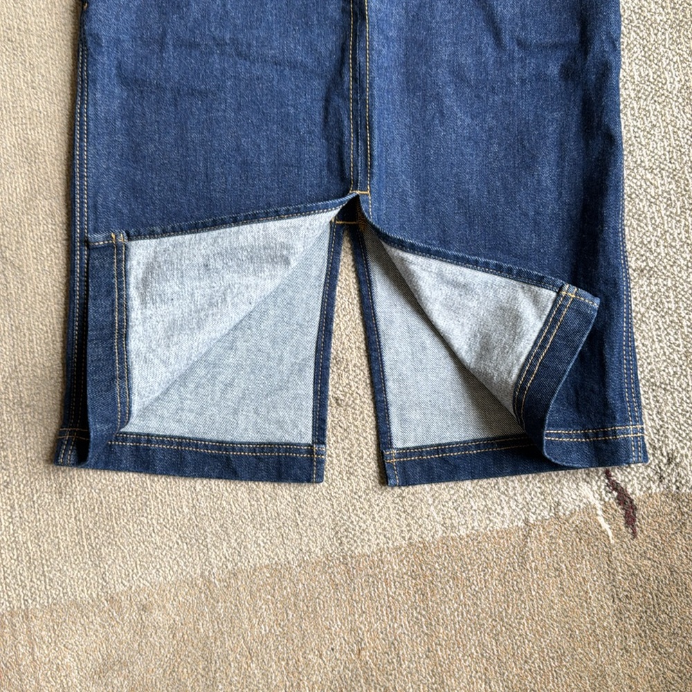 PHILOSOPHY Denim Midi Skirt with Belt - Picture 2 of 11